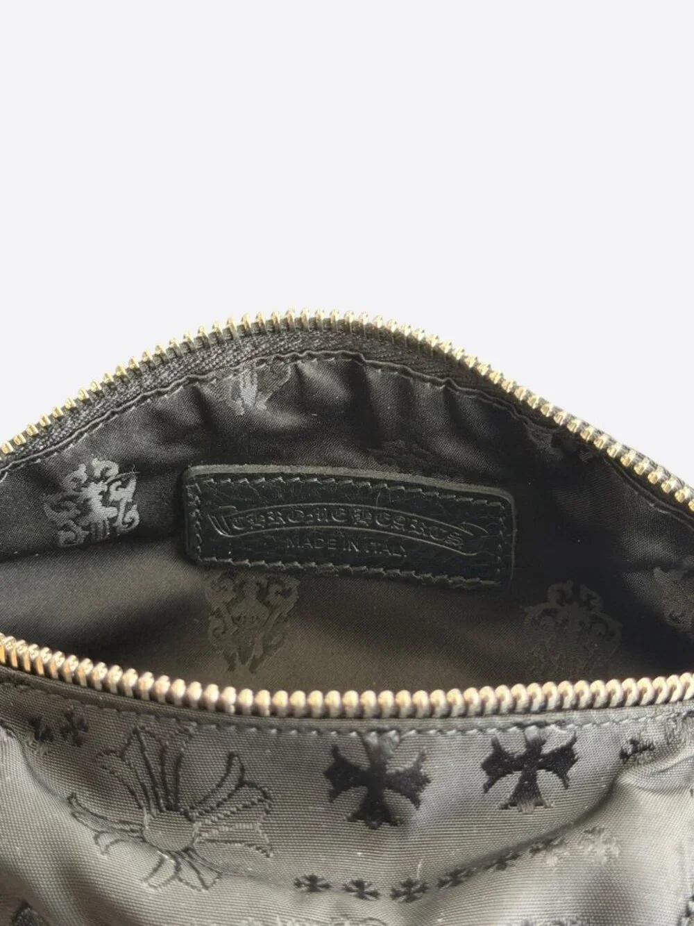 Chrome Hearts Black Stencil Nylon Mini Snat Pack
